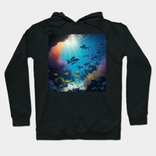 Fish in the sea Hoodie